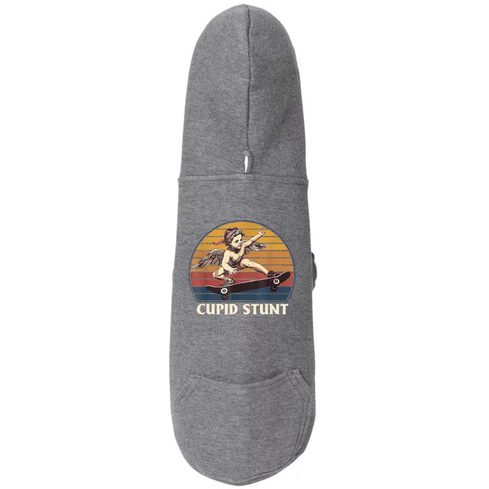 Unhinged Cringe Cupid Stunt Doggie 3-End Fleece Hoodie