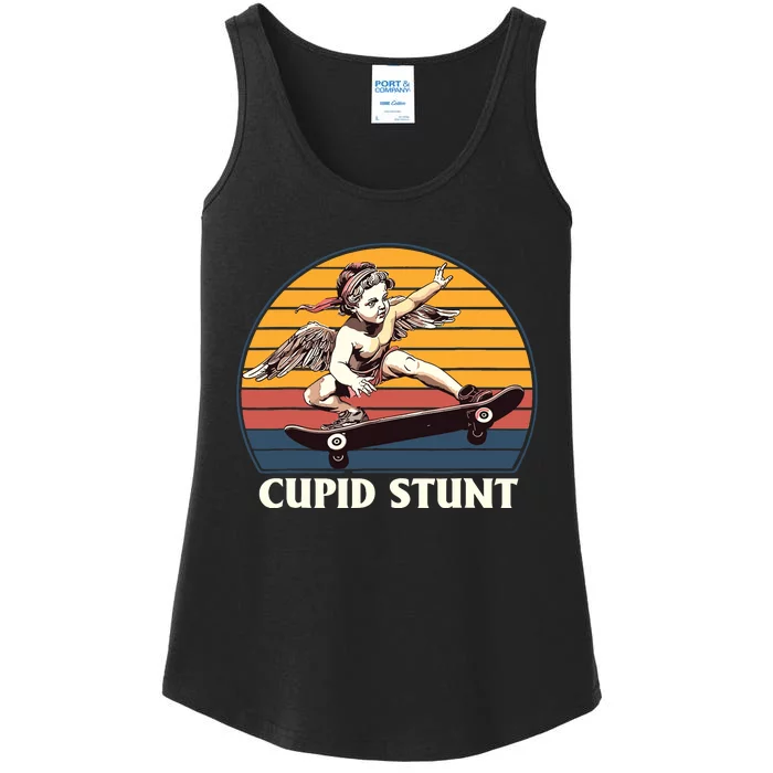 Unhinged Cringe Cupid Stunt Ladies Essential Tank