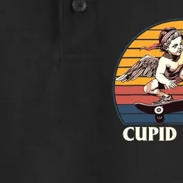 Unhinged Cringe Cupid Stunt Dry Zone Grid Performance Polo