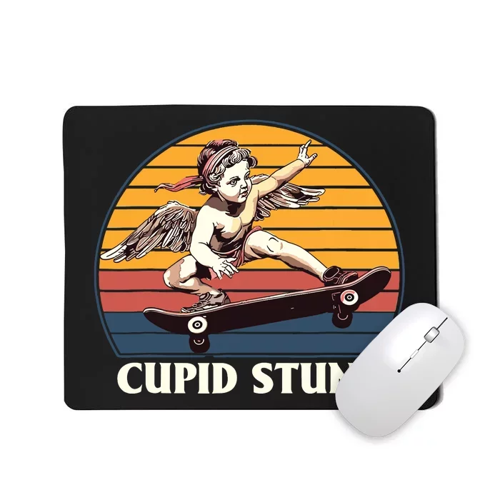 Unhinged Cringe Cupid Stunt Mousepad