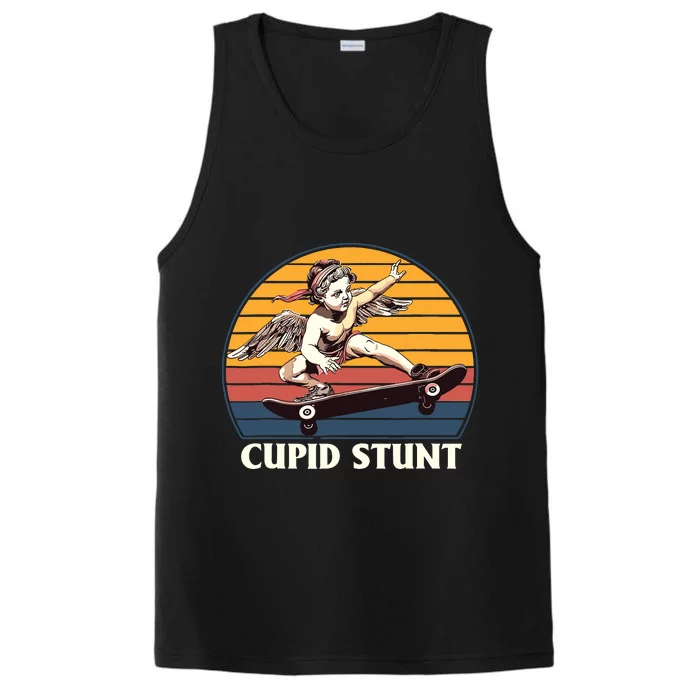 Unhinged Cringe Cupid Stunt Performance Tank