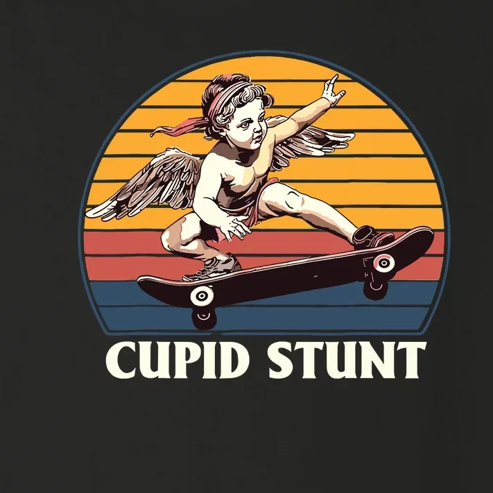 Unhinged Cringe Cupid Stunt Toddler Long Sleeve Shirt