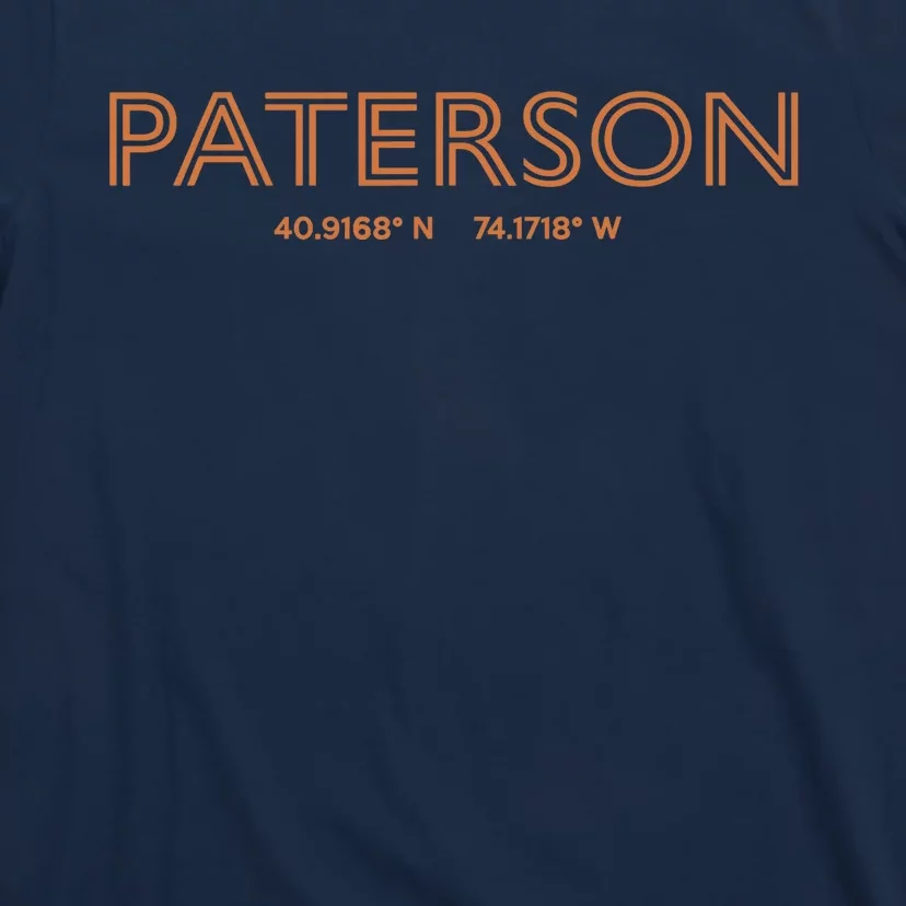 USA City Coordinates US Paterson T-Shirt