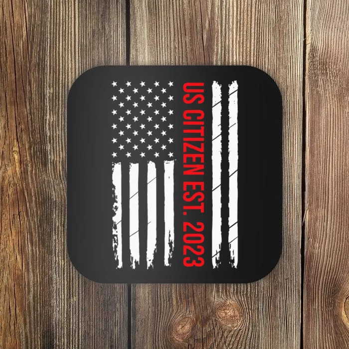 US Citizenship Decoration American New USA Citizen Coaster