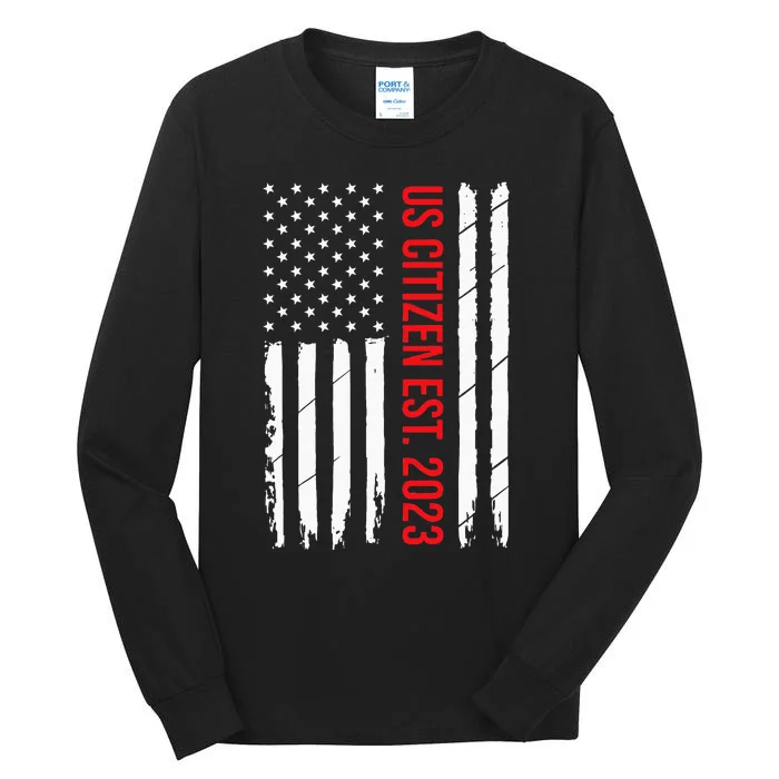 US Citizenship Decoration American New USA Citizen Tall Long Sleeve T-Shirt