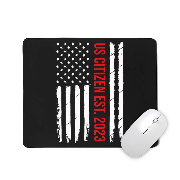 US Citizenship Decoration American New USA Citizen Mousepad