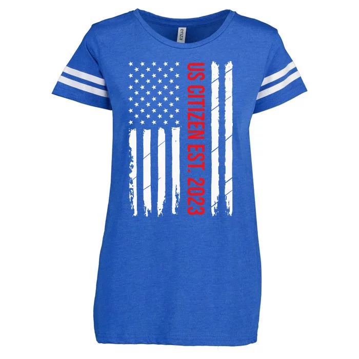 US Citizenship Decoration American New USA Citizen Enza Ladies Jersey Football T-Shirt