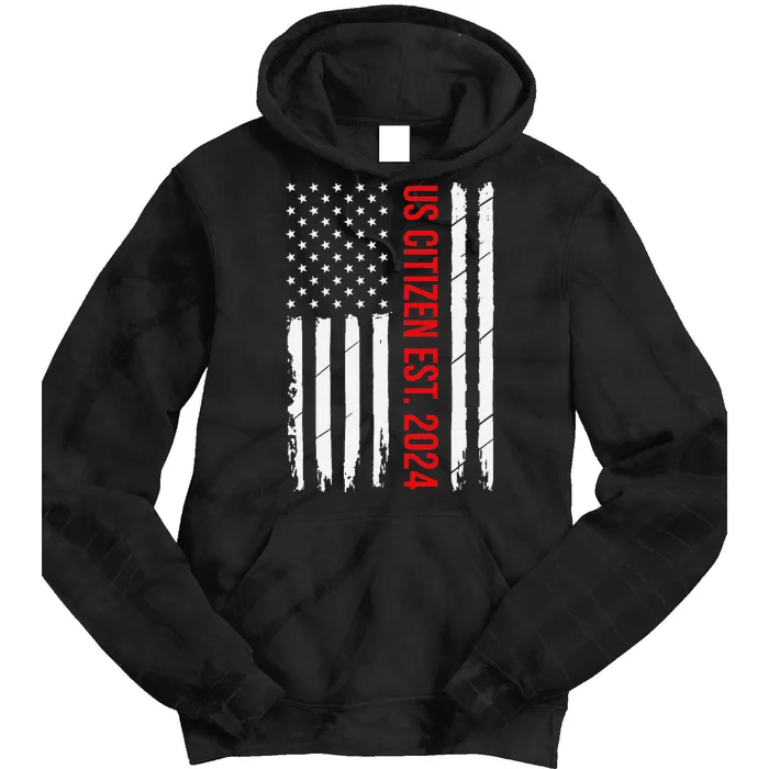 Us Citizenship Decoration American New Usa Citizen Tie Dye Hoodie