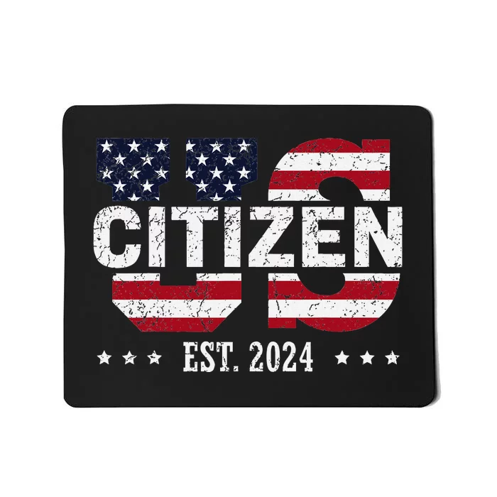 Us Citizenship Decoration American New Usa Citizen Mousepad