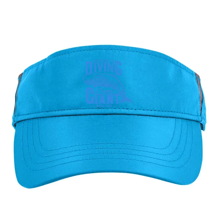 Underwater Club Diving Ocean Giant Wild And Free Adult Drive Performance Visor