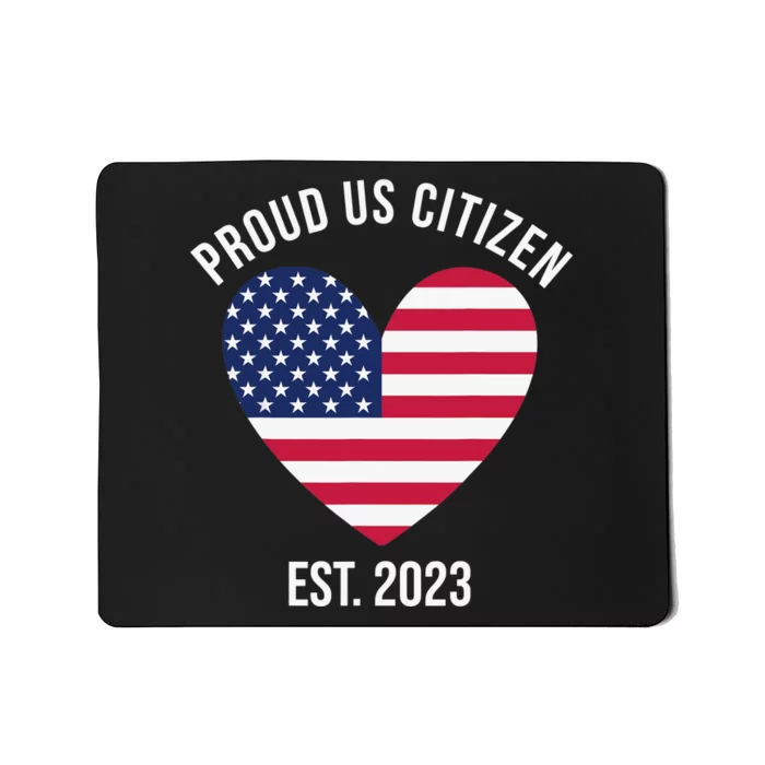 US Citizenship Decoration American New USA Citizen Mousepad