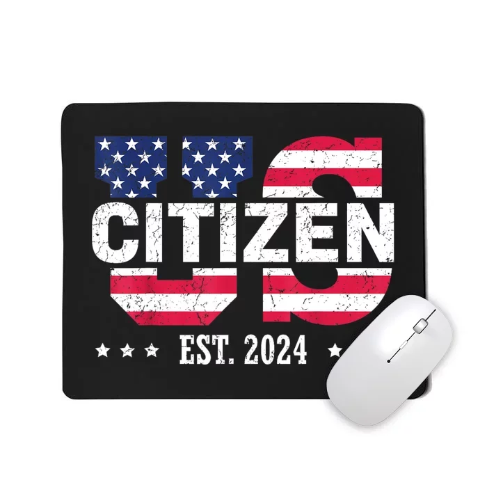 Us Citizenship Decoration American New Usa Citizen Mousepad