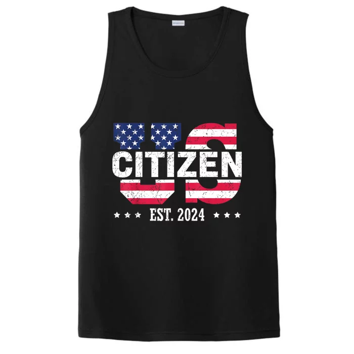 Us Citizenship Decoration American New Usa Citizen Performance Tank