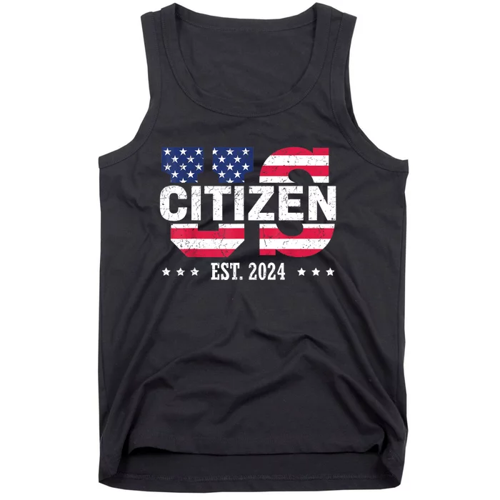 Us Citizenship Decoration American New Usa Citizen Tank Top