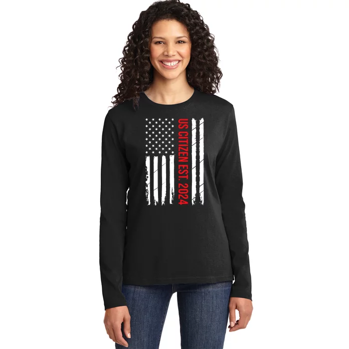 Us Citizenship Decoration American New Usa Citizen Ladies Long Sleeve Shirt