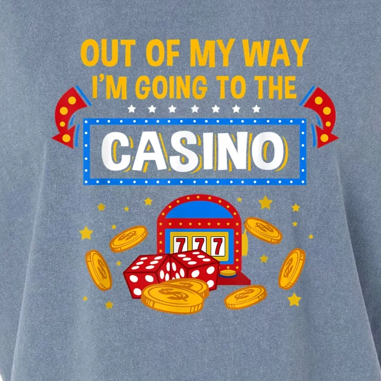 Unny Casino Design For Men Women Casino Gambler Gambling Garment-Dyed Women's Muscle Tee