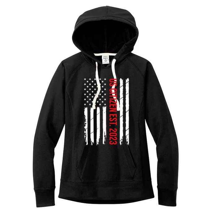 Us Citizenship Decoration American New Usa Citizen Women's Fleece Hoodie