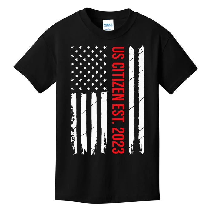 Us Citizenship Decoration American New Usa Citizen Kids T-Shirt