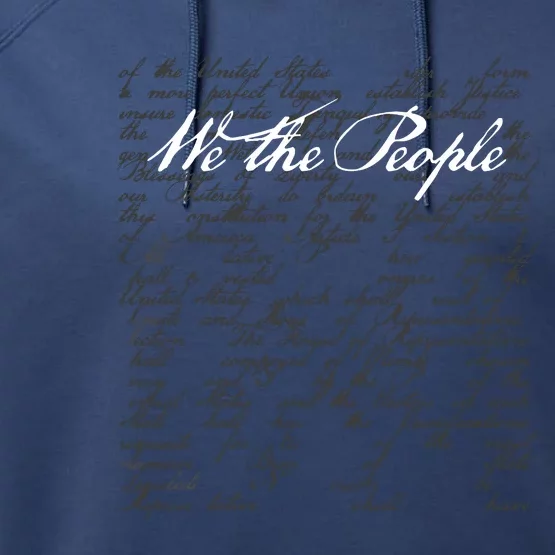 US Constitution Day We The People Performance Fleece Hoodie