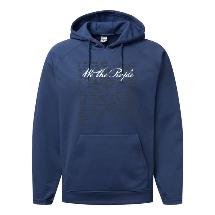 US Constitution Day We The People Performance Fleece Hoodie