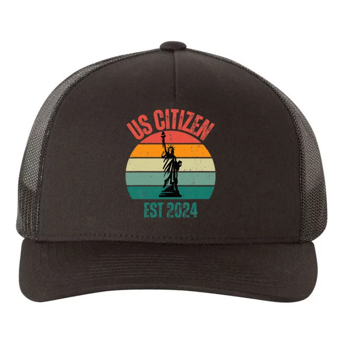 Us Citizen Est.2024New American Citizenship Yupoong Adult 5-Panel Trucker Hat