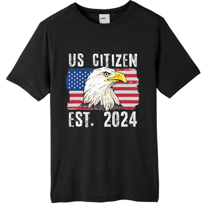 Us Citizen Est 2024 Citizenship New Usa Citizen ChromaSoft Performance T-Shirt