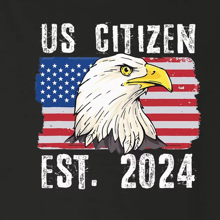 Us Citizen Est 2024 Citizenship New Usa Citizen Toddler Long Sleeve Shirt