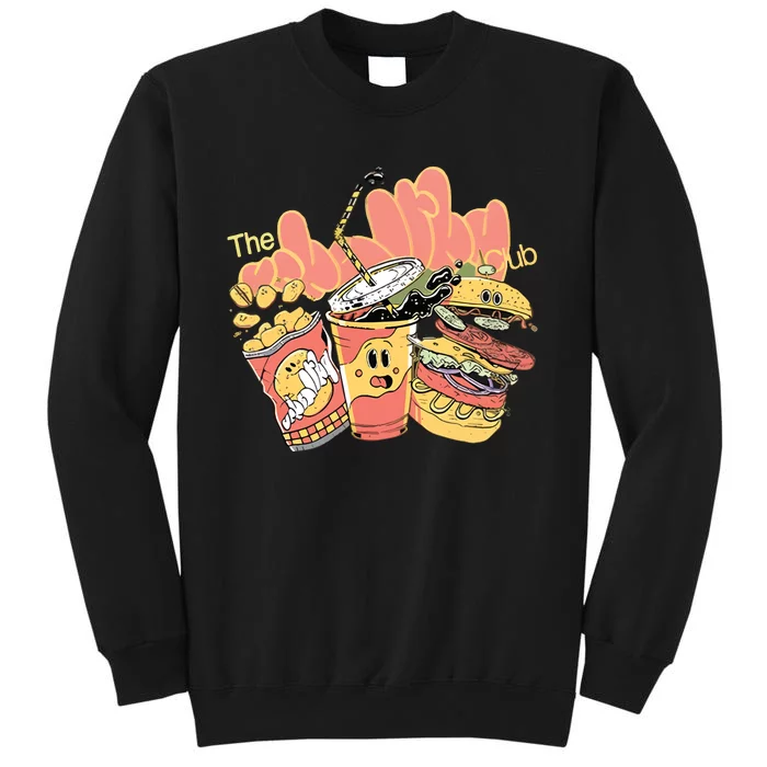 Unhealthy Club Fast Food Tall Sweatshirt