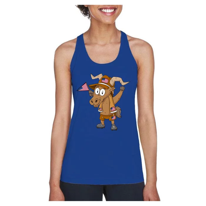 Usa Capricorn Fan Gift Women's Racerback Tank