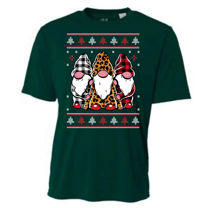 Ugly Christmas Gnomes Cooling Performance Crew T-Shirt