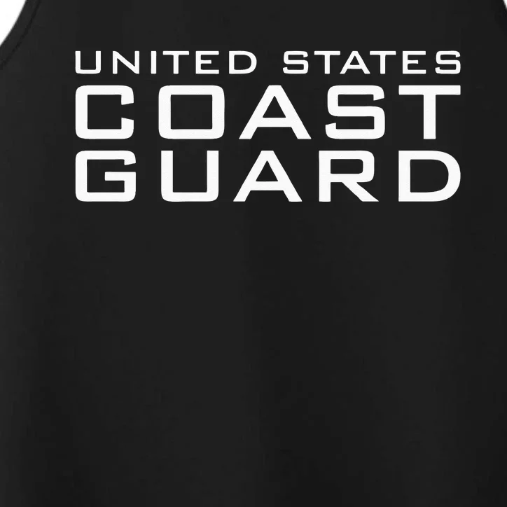 US COAST GUARD USCG UNITED STATES ANCHOR Performance Tank