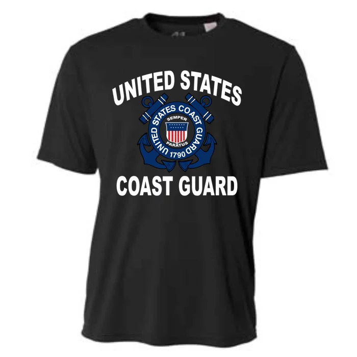 Us Coast Guard (Uscg) Alumni Cool Gift Men And Women Cooling Performance Crew T-Shirt