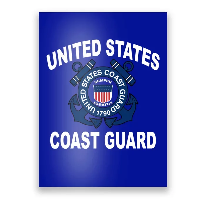 Us Coast Guard (Uscg) Alumni Cool Gift Men And Women Poster