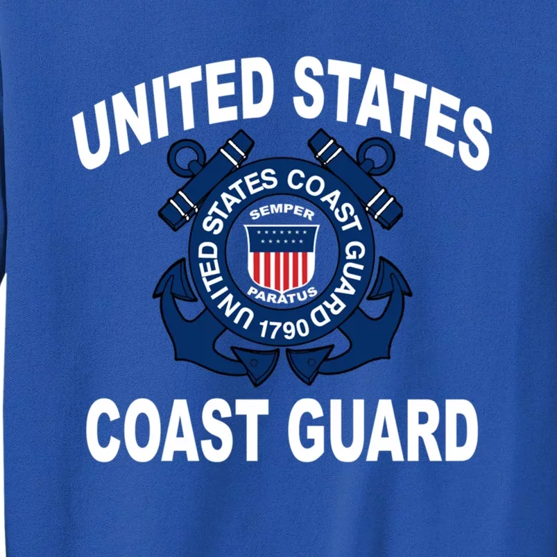 Us Coast Guard (Uscg) Alumni Cool Gift Men And Women Tall Sweatshirt