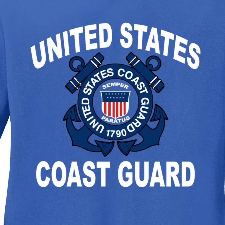 Us Coast Guard (Uscg) Alumni Cool Gift Men And Women Ladies Long Sleeve Shirt