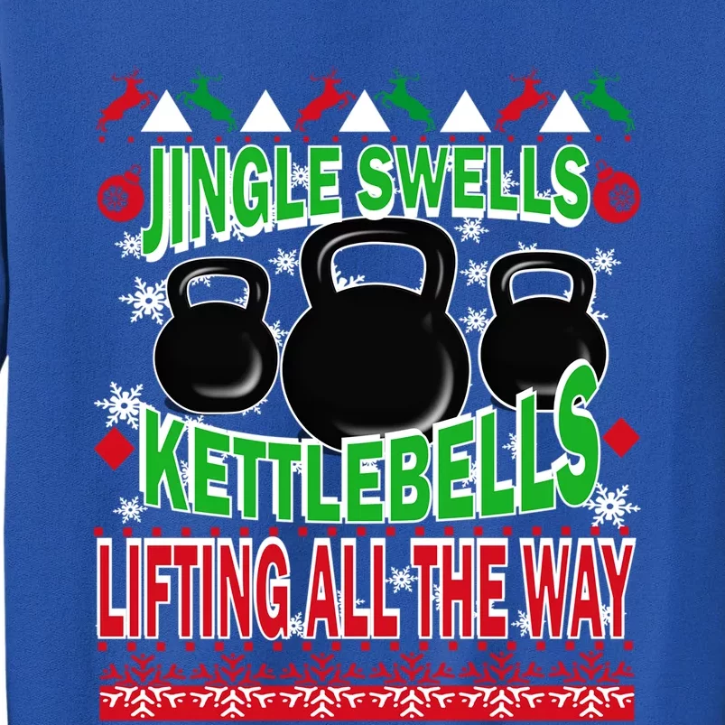 Ugly Christmas Gym Kettlebell Weightlifting Fitness Gift Meaningful Gift Sweatshirt