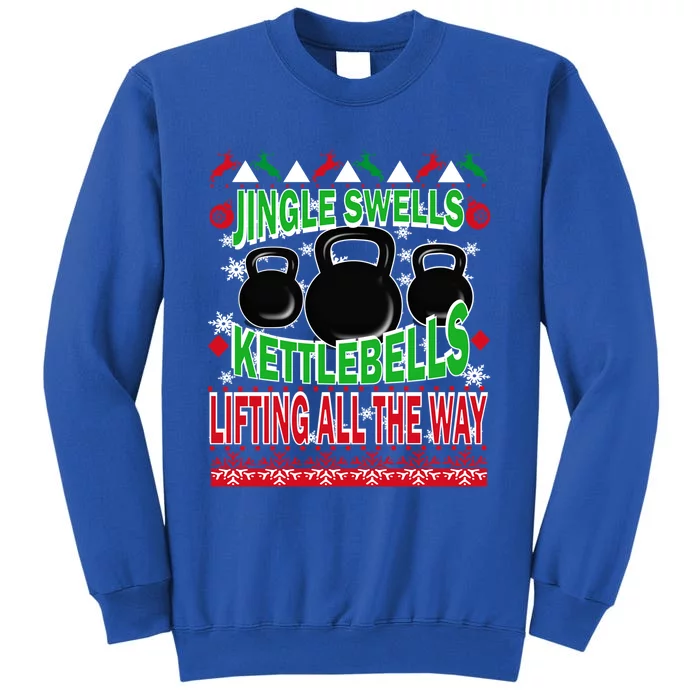 Ugly Christmas Gym Kettlebell Weightlifting Fitness Gift Meaningful Gift Sweatshirt