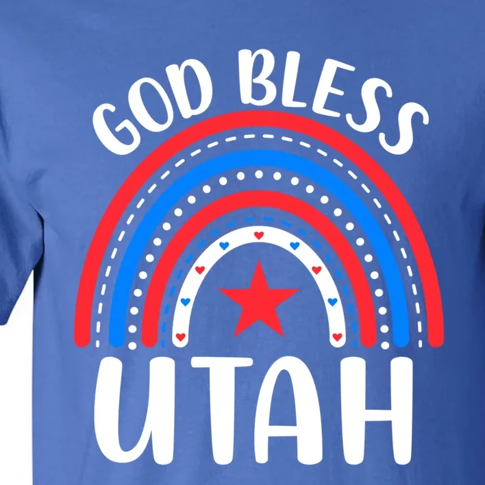 Utah Cool Gift I Love Utah Usa Gift Tall T-Shirt