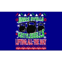 Ugly Christmas Gym Kettlebell Weightlifting Fitness Gift Bumper Sticker