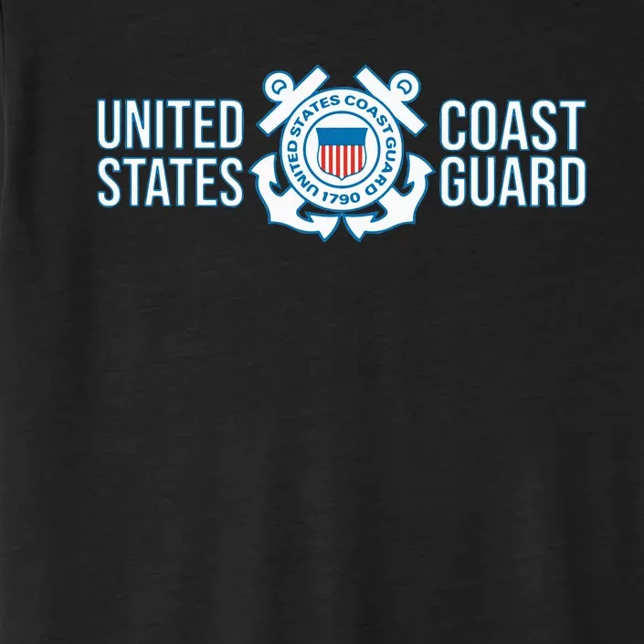 US COAST GUARD USCG UNITED STATES ANCHOR ChromaSoft Performance T-Shirt