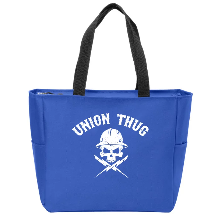 Union Cool Gift Laborers Union Gift Zip Tote Bag