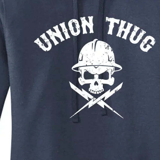 Union Cool Gift Laborers Union Gift Women's Pullover Hoodie