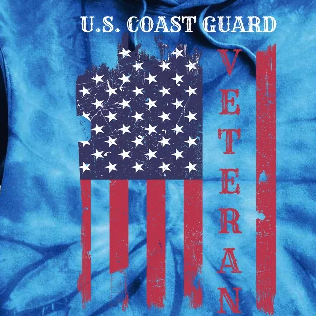 Us Coast Guard Veteran Appreciation Retiret Gift Tie Dye Hoodie