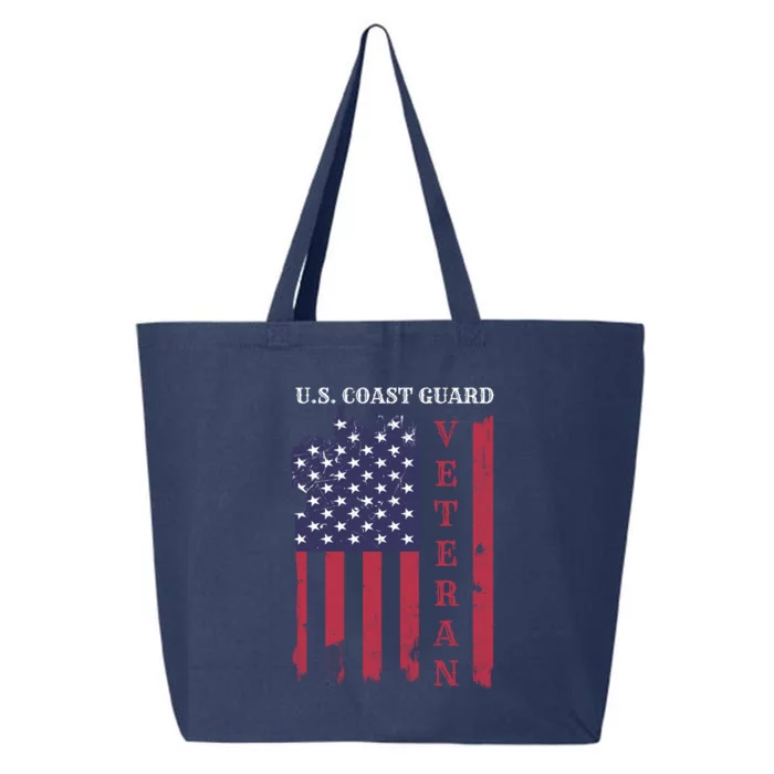 Us Coast Guard Veteran Appreciation Retiret Gift 25L Jumbo Tote