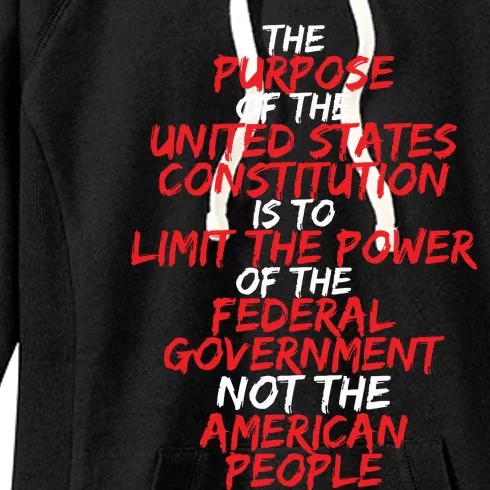 US Constitution Gift Constitution Clarification Women's Fleece Hoodie