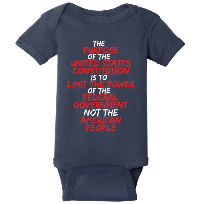 US Constitution Gift Constitution Clarification Baby Bodysuit