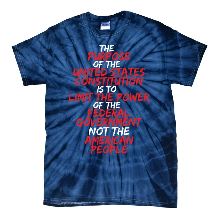 US Constitution Gift Constitution Clarification Tie-Dye T-Shirt