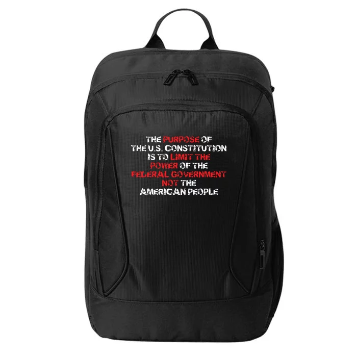 US Constitution Gift Constitution Clarification Pro 2A City Backpack