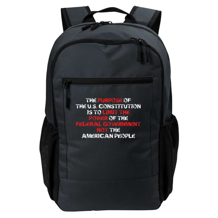 US Constitution Gift Constitution Clarification Pro 2A Daily Commute Backpack