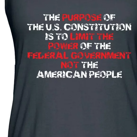 US Constitution Gift Constitution Clarification Pro 2A Ladies Essential Flowy Tank